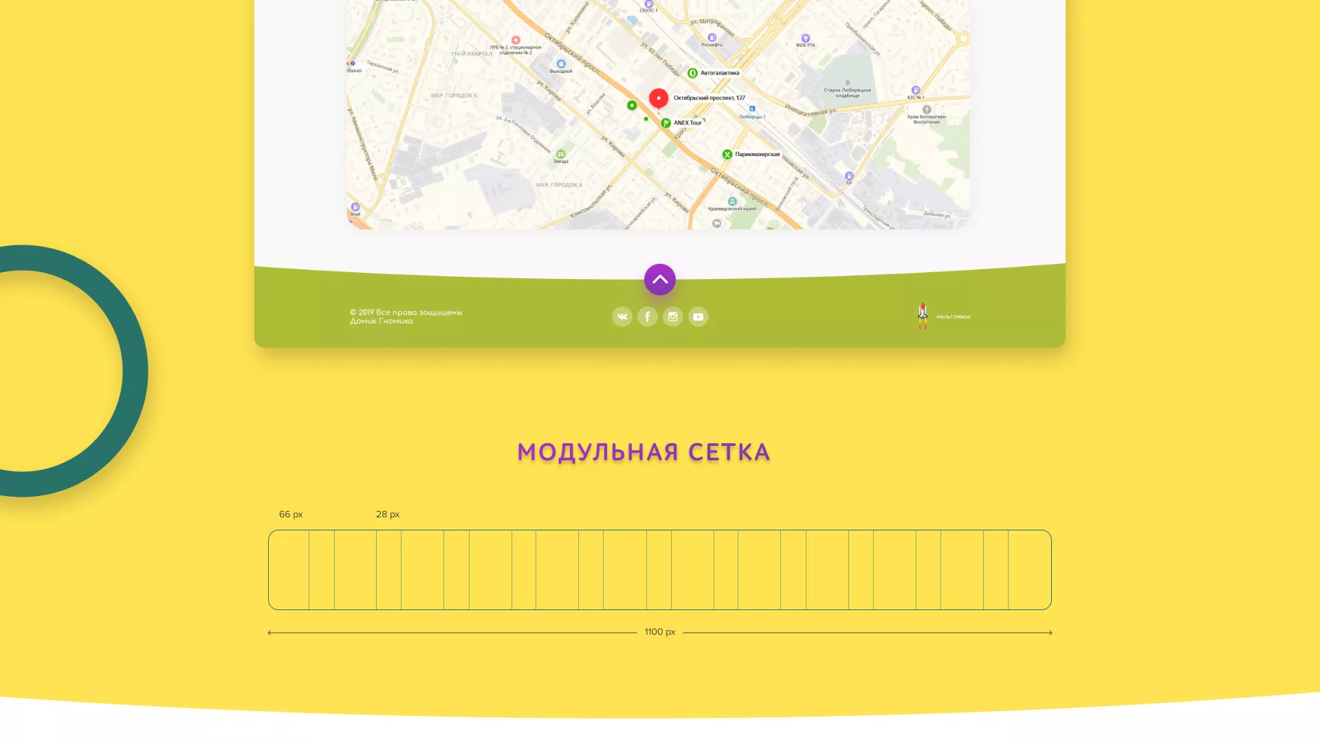 Разработка сайта детского активити-клуба «Домик гномика» в Усть-Лабинске